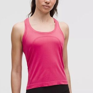 Lululemon Swiftly Tech Racerback Pink Tank Top
Waist Length Size 2